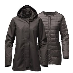 North Face Two Layer Winter Coat Large